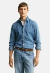 Рубашка Gant, Semi Light Blue Worn In - фото