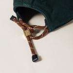 Джинсовая бейсболка Miu Miu, коричневый - фото 3