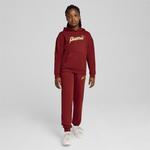 Толстовка с капюшоном ESS+ SCRIPT для девочек PUMA Intense Red Gold Foil - фото 2