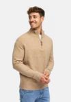Свитер INDICODE JEANS INTrax, бежевый - фото 5