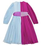 Шелковое платье Dolce&Gabbana, фиолетовый - фото 4