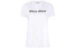 Футболка женская Miu Miu, белый - фото