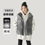 GOLFCROSS Пуховик унисекс, Metallic Silver - фото 12