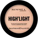 Хайлайтер для лица 002 при свечах Rimmel High'Light, 8 гр - фото