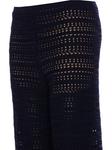 Брюки ажурной вязки TWINSET, синий - фото 3