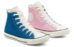 Кеды Converse Chuck Taylor All Star Runway Cable Blue Pink Hi Sneakers 'Pink Blue' Women's - фото 2