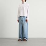 Рубашка Oxford Script About:Blank, белый/коричневый - фото 4