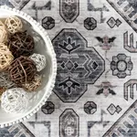 Коврик для пола Evelina традиционный, защищенный от пятен nuLOOM, 122x183 см, оранжево-коричневый - фото 17