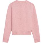 Кардиган из шетландской шерсти CELINE, розовый - фото 4