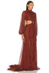 Платье Rosalinda Retrofete, Chestnut - фото 3