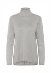Джемпер Culture CUANNEMARIE LOOSE ROLL-NECK, Light Grey Melange/Light Grey - фото 5