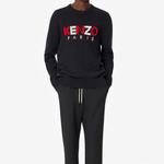 Свитер мужской Kenzo Letter Logo, черный - фото 3