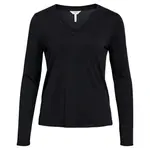 Лонгслив Object Annie Re, черный - фото 3