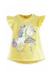 Футболка с принтом SET Denokids, желтый - фото 4