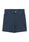 Джинсовые шорты с пятью карманами для детей Manguun, индиго - фото