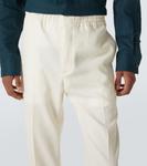 Льняные прямые брюки Zegna, Bianco Zegna - фото 5