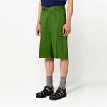 Прямые карго-шорты AMIPARIS, зеленые - фото 5