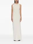 Декорированное платье макси Christopher Esber, белый - фото 2