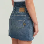 Юбка G-Star Carter Double short, синий - фото 5