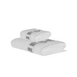 Полотенцы для рук terry set sport logo 2 предмета Diesel, белый - фото