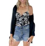 Топ Wild Child в черном/кремовом цвете Timing - фото 2