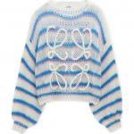 Вязаный джемпер Anagram LOEWE, белый - фото 3