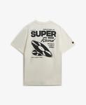 Футболка Superdry Record, Cream - фото 3