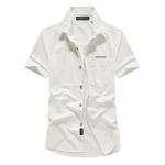 Мужская рубашка JEEP SPIRIT, хаки - фото 3