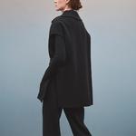 Жилет женский Hermes с поясом, черный - фото 3