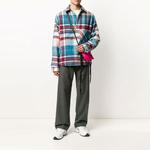 Пледовая шерстяная рубашка WE11DONE - фото 4