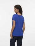 Футболка Vero Moda VMAVA PLAIN, Dazzling Blue/Blue - фото 3