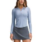 Футболка с втачным рукавом Women's Lululemon, синий - фото