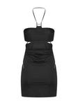 Платье мини Suspending HELIOT EMIL, черный - фото 3