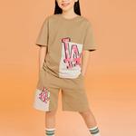 Детская футболка MLB, хаки - фото 5