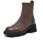 Ботильоны женские Dg, коричневый - фото 2