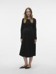 Платье MAMALICIOUS, черный - фото 2