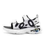 Детские сандалии BOBDOG, черный/белый - фото