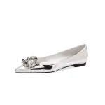 Siwei Женские повседневные туфли Silver - фото 2