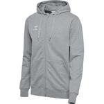 Толстовка с капюшоном hmlgo 2.0 zip hoodie Hummel, серый - фото 3