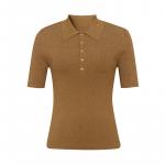 Свитер Deep Breath с воротником-поло, черный - фото 3