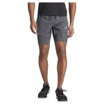 Шорты adidas Heat.Rdy Hiit Elevated 2 In 1, серый - фото