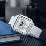 Disney Часы Mickey Series Quartz Movement Silicone Strap Watch Unisex White Dial - фото 6