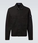 Джимовая рубашка-кимоно Compass Stone Island, Black - фото