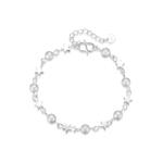 Женский браслет из сплава Alloy Zeroline, серебро - фото 4