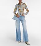 Сумка через плечо Distortion Mini Acne Studios, светло-синий - фото 5