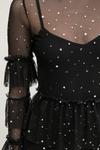 Платье Star Mesh Never Fully Dressed, черный - фото 5