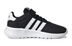 Кроссовки Adidas Lite Racer 3.0 Hook & Loop K 'Black White' - фото 2