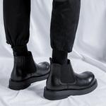 Ботинки Челси мужские черный Zuwudong - фото 12