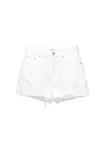 Джинсовые шорты PULL&BEAR, белый - фото