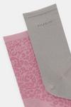 2 пары носков Hugo, розовый - фото 2